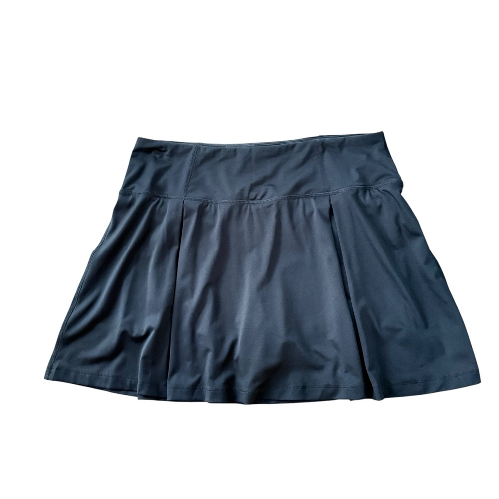 Zelos Black Pleated Skort